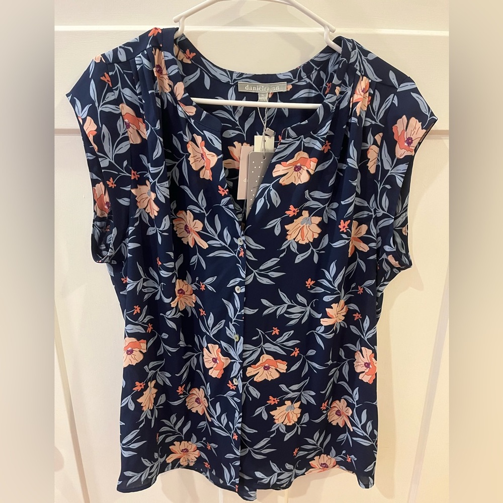 Bea button down blouse